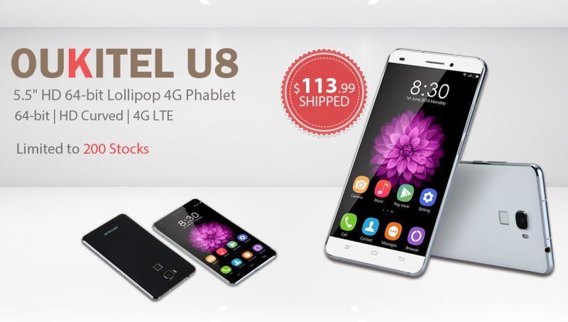 OUKITEL-U8-cheap-smartphone